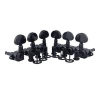 1 set for teste di macchine for chitarra GUY-KER accordatori con manico grande(BK)