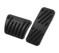 1 Set Freno Pedale Pastiglie Gas Acceleratore Pedale Copertura per Auto Nero