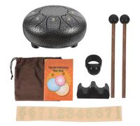 1 Set Funny Steel Tongue Drum Kit 6 Inch Hand Drum Percussion Instrument