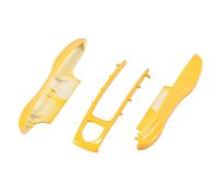 1 Set Giallo Verniciato Chiave Custodia Catena Guscio Custodia per Auto