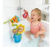 1 Set Giocattoli da bagno per bambini, Giocattoli da bagno a ruota d'acqua a forma di lumaca/picchio, giocattoli da doccia interattivi con spruzzatore a sensori animali, design con ventosa antiscivolo
