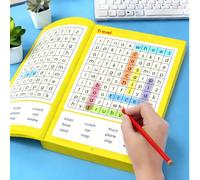 1 Set Gioco di Caccia al Tesoro di Ortografia di Base, Pratica di Riconoscimento delle Lettere da A a Z, Adatto per Asilo Nido e Scuola Materna | Divertente Quaderno di Pratica di Scrittura Precoce, I
