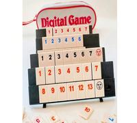 1 Set Gioco di Carte Rummy da Viaggio, Include Borsa in Tela, Gioco di Rummy Classico per la Famiglia, Con 106 Carte, 4 Portacarte, 1 Dado (Da 2 a 4 Giocatori) 1 pz/colore casualeOxford