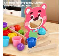 1 Set Gioco di Tazze di Ordinamento Arcobaleno Rotonde per Bambini, Gioco di Abbinamento dei Colori per Sviluppare le Abilità Motorie Fini e le Competenze STEM, Regalo per le Vacanze Classificazione d