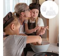 1 set girl housework hat hat hat little chef chef con abbigliamento per il