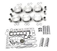 1 set guarnizione motore pistone biella e cuscinetto principale albero motore compatibile per Volvo S80 XC60 XC90 3.2 L6 B6324S 31254555 31251150 31679514