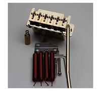 1 Set Guitar Electric Tremolo Bridge Tremolo System Brass Sella E Ottone Base BASSA GOLD Sostituzione delle parti ponte