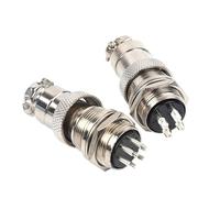 1 Set GX20 Dado Tipo di Saldatura Connettori Filo Aviazione Maschio Femmina Presa di Metallo 2-15 Spille Connettore del Cavo Elettrico(15P)