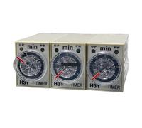 1 set H3Y-2 12V 24V /AC 110V 220V Relè temporizzato con ritardo 1M - 60 minuti con base 5A(AC 220V,H3Y-2-30 Min)