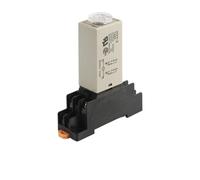 1 Set H3Y-2 AC380V Tempo Relè Ritardo Timer 5/10/30/60 Minuti/Secondi Con Presa di Base 8PINS Relè di Tensione Manopola Rotante 1 Pz(0-60M)