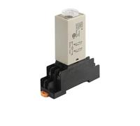 1 set H3Y-2 DC24V relè temporizzato ritardato 5/10/30/60 minuti/secondi con presa base 8PIN relè di tensione (60M)