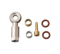 1 Set Idraulico Tubo Montaggio Insert Metallo Argento Bicicletta Cava for per