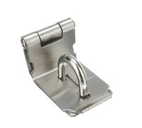 1 Set In Acciaio Inox Lucchetto Chiusura Cancello Hasp Graffetta Porta Fermi Blocco Capannone Fermo Accessori Hardware A Prova Di Antifurto For La Casa