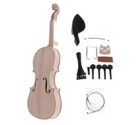 1 set in legno incompiuto 4/4 violino full size kit materiale violino