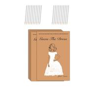 1 Set Indovina Il Vestito Giochi di Doccia Nuziale Indovina La Carta Del Vestito Nuziale Doccia Gioco Giochi di Nozze con Matita