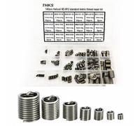 1 Set Inserto Riparazione Elicoil Filettato Strippato Kit Metrico M3-Kits
