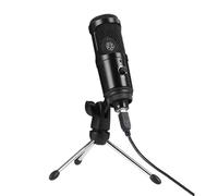 1 Set Insieme Del Microfono Podcasting Microfono Da Tavolo Microfono Con Treppiede Microfono Del Telefono Per La Registrazione Microfono Per Cantare Abito Capacità Addominali Video