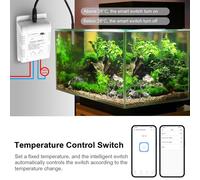 1 Set Interruttore Intelligente Smart Temperatura Sonda Controllo Vocale Nuovi