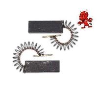 1 set kampfhausen carbone penne motor carbone per AEG LAVAMAT CARAT 908