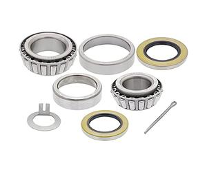 [1 set] Kit cuscinetto asse rimorchio 8000 libbre, cuscinetto esterno 02475/02420 (3,25 '' ID), cuscinetto interno 25580/25520 (1,75 '' ID) con guarnizione grasso 10-36 e 10-10 per 8000 # assali.