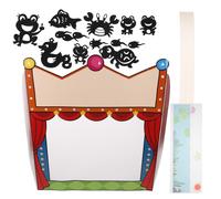 1 Set Kit di burattini fai da te con accessori per burattini d'ombra Set di