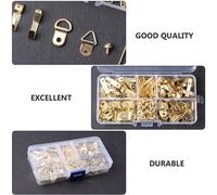 1 Set Kit gancio robusto con viti e chiodi Ganci da tracciati Kit per unghie