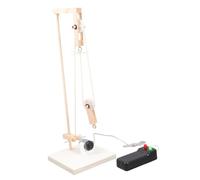 1 Set Kit Puleggia Fai Da Te: Kit Scientifico Con Puleggia E Gru Fai Da Te Per Bambini - Set Di Esperimenti Fisici Con Telecomando Per Migliorare Le Abilità Pratiche E La