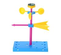1 set kit scientifico per bambini modello banderuola | Modello mulino a in plastica per l ' educazione dei bambini, assemblaggio fai-da-te, esperimento