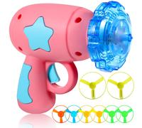 1 Set Lanciatore di dischi volanti Giocattolo colorato per gattini per