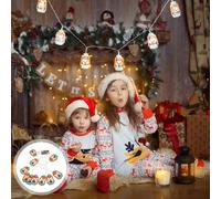 1 set lanterna araba stringa leggera decorazione per interni per esterni