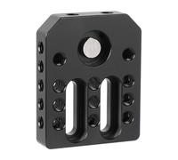 1 Set Lega di Alluminio Formaggio Piastra Per Monitor Gabbia Con Standard 1/4 Pollice