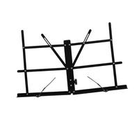 1 Set leggio per spartiti Stand del libro supporto per leggio da tavolo leggio per la lettura leggio portatile per libri di musica leggio per leggio pieghevole tessuto Nero