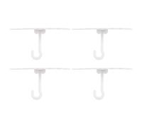 1 set letto a baldacchino appendiabiti zanzare a soffitto a soffitto per camera