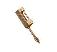 1 Set Lucchetto Vintage in Lega Di Zinco Per Scatole Portagioie Mini Antico Stile Cinese Con Viti Per Decorazione E Sicurezza
