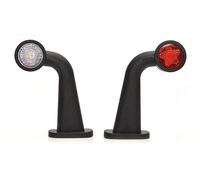 1 set luce di posizione contorno luci LED 12/24V per rimorchio BUS VAN marcato E