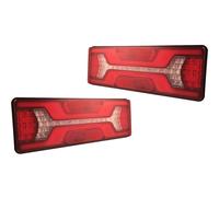 1 Set Luce Freno LED Indicatori Dinamici 12V-24V per Camion Bus Van Camper Ve...