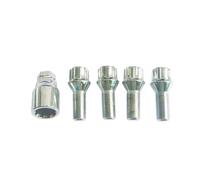1 SET M14 * 1.5 Compatibile con A207 C207 S211 S212 W221 C216 R172 Bloccaggio Bulloni Ruota Punta Viti Antifurto + Chiave