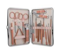 1 Set Manicure Set Professionale Tagliaunghie Kit Pedicure Kit Rosa Oro