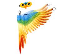 1 Set Mantello e fascia per ala di pappagallo Ala di pappagallo e copricapo