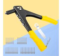 1 set manuale manuale rivetto cieco dado pistola singola impugnatura che tira