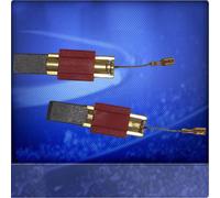 1 Set Marchi Spazzole di Carbone per Miele Mondia 1533 Wcs - W433-E, W 433 Plus