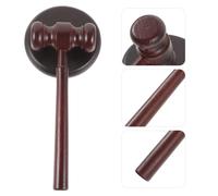 1 Set Martello per aste Martello in legno per avvocati Martello per giudici