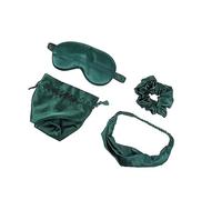 1 Set Maschera con Elastico e Fascia per Ininterrotto Include Sacchetto Stoccaggio Scuro