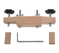1 Set Massello Acero Acciaio Chitarra Ponticello Installare Clamp Chitarra Strumento Parti Accessori