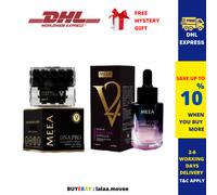 1 SET [MEEA] Original MEEA DNA Pro Collagen Cream + V2 BAKUCHIOL Serum