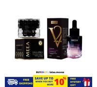 1 SET [MEEA] Original MEEA DNA Pro Collagen Cream + V2 BAKUCHIOL Serum