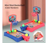 1 Set Mini Canestro da Basket per Bambini, Gioco di Tiri con le Dita, Interattivo per Bambini e Bambine, Giocattolo Intellettuale per Interni, Parti Assortite, Motivo, Colore, Dimensione, Confezione b