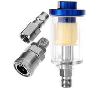 1 set mini essiccatore d'aria con separatore di olio e acqua per l'uso con