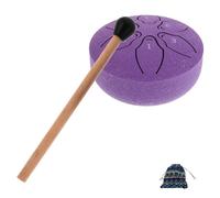 1 Set Mini Handpan Drum 6 Note Tongue Drum Educazione musicale Handpan Drum