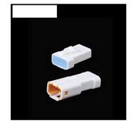 1 set mini. JWPF. Serie 2/3/4/6/8 Pin Automotive Bianco Connettore Bianco Cavo Impermeabile Cablaggio maschio Cablaggio femminile JST06R-JWPF-VSLE (Color : 4p, Size : 1 set)